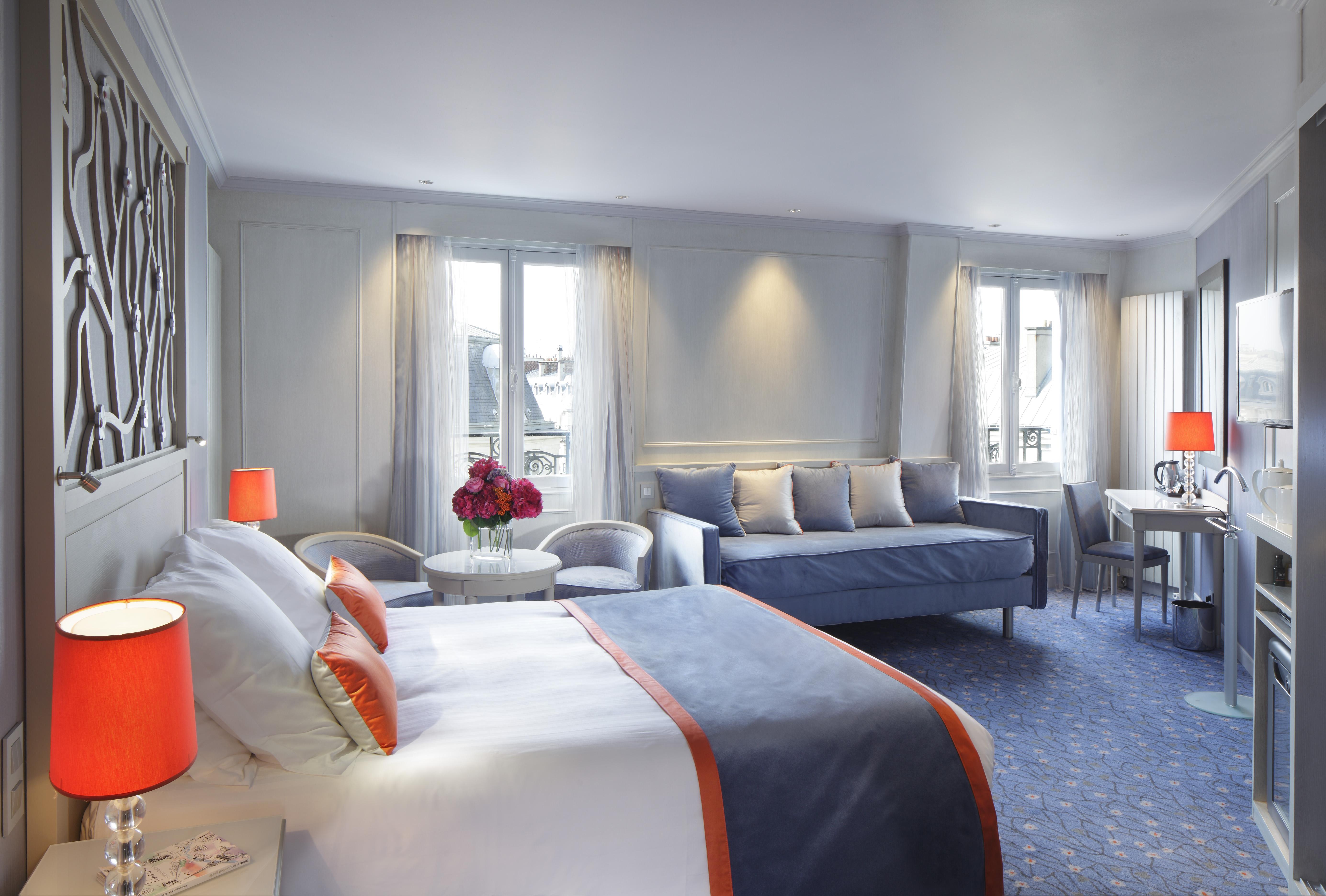 Hotel Chateau Frontenac Paris Room photo